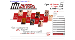 Desktop Screenshot of houseofbailbonds.com